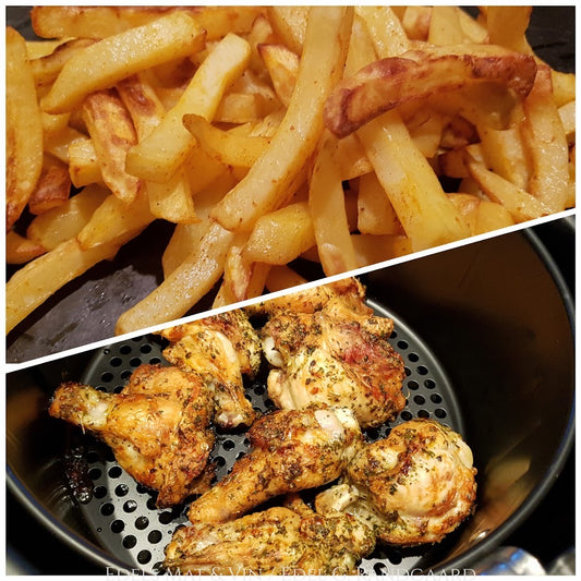 Kyllingklubber med pommesfrites